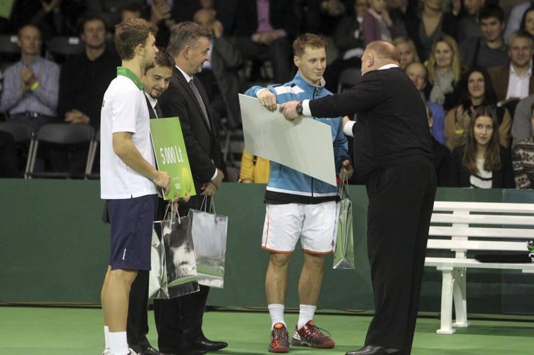 Draugiškame susitikime R.Berankis įveikė L.Grigelį
