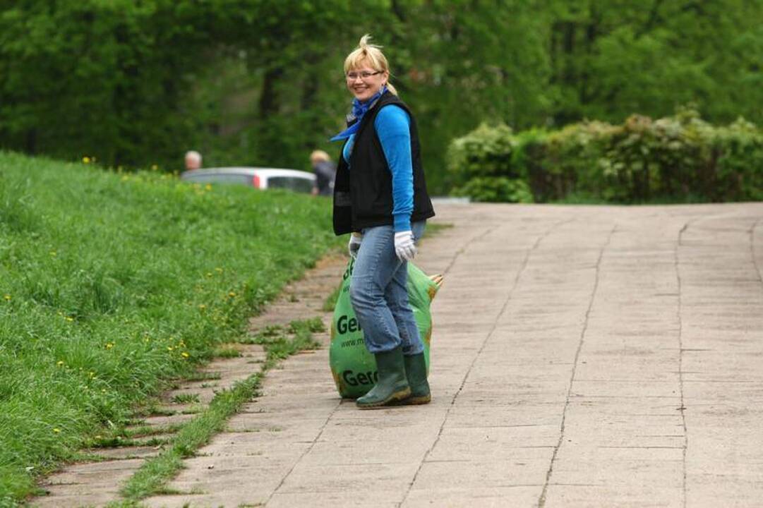 Akcijos „Darom“ talkininkų Kaune nepagausėjo 