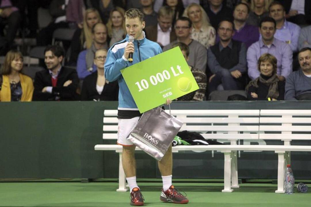 Draugiškame susitikime R.Berankis įveikė L.Grigelį