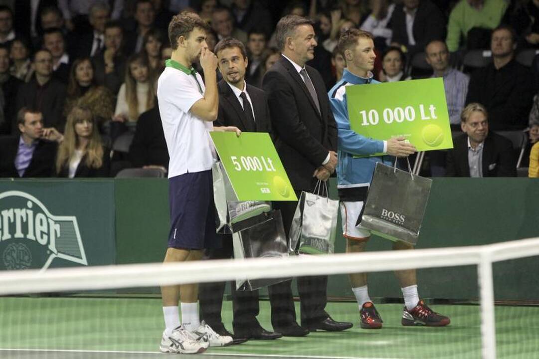 Draugiškame susitikime R.Berankis įveikė L.Grigelį