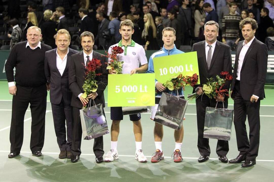 Draugiškame susitikime R.Berankis įveikė L.Grigelį