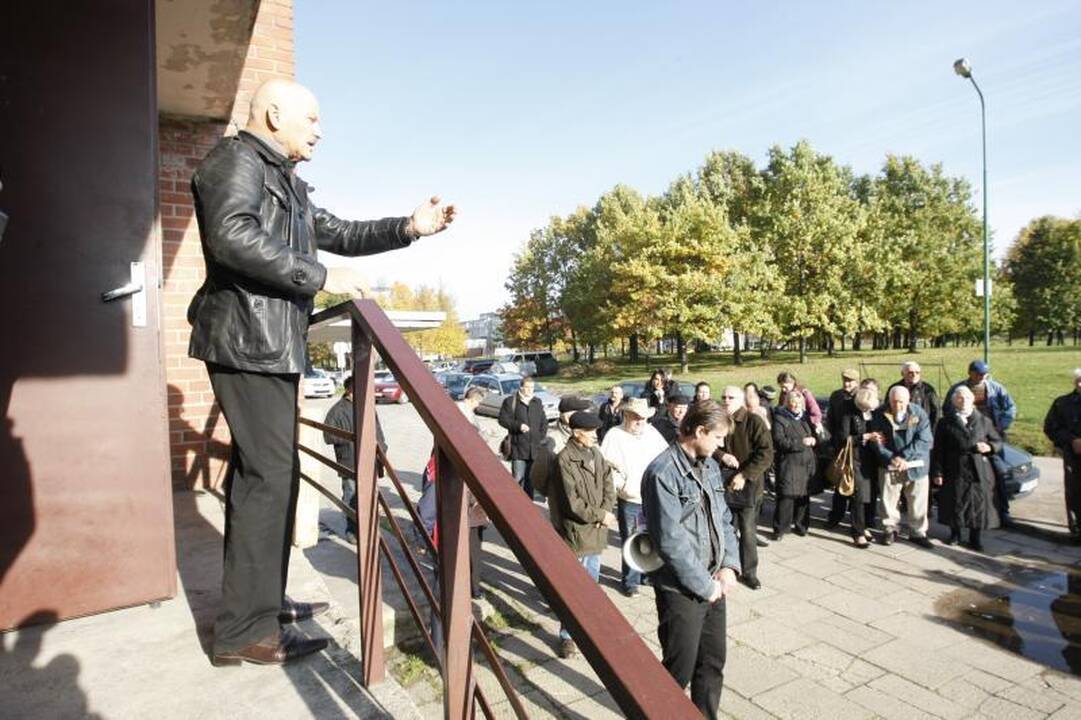 Mitingavę dituviškiai: bendrijos pirmininkas - apsišaukėlis!