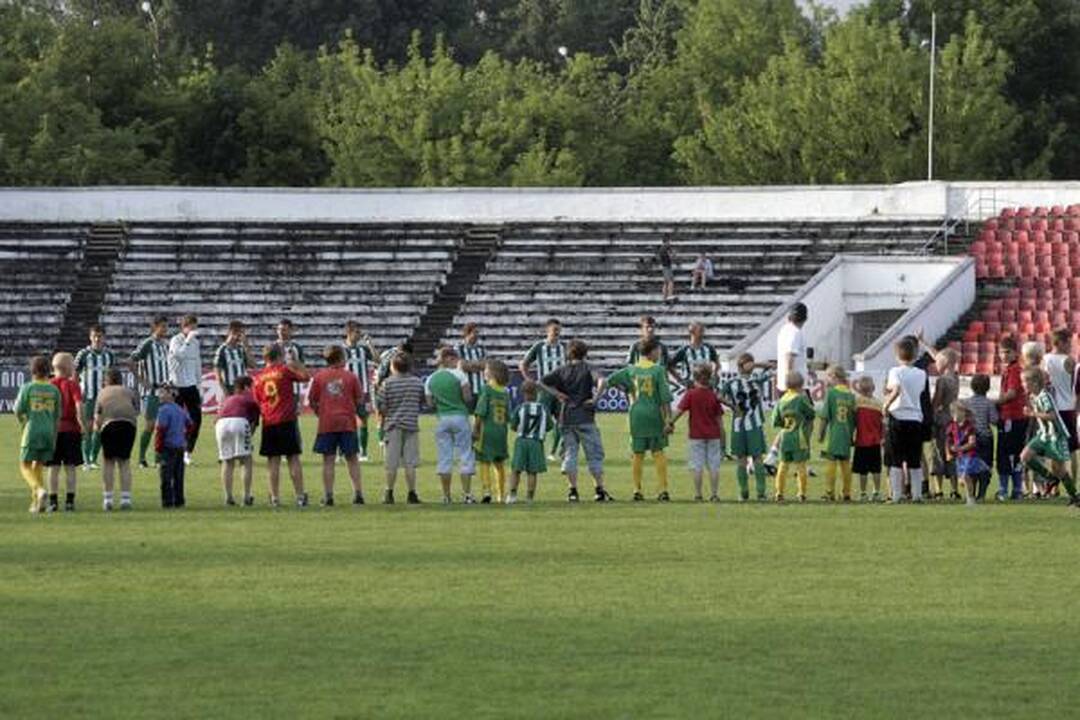 Žalgirio mūšį žalgiriečiai pažymėjo lygiosiomis su "Lechia"