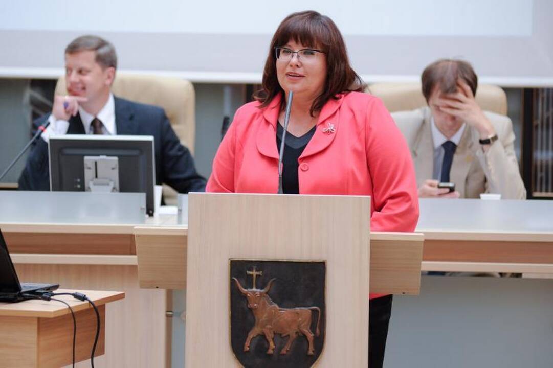 Kandidatė į miesto merus – O.Leiputė