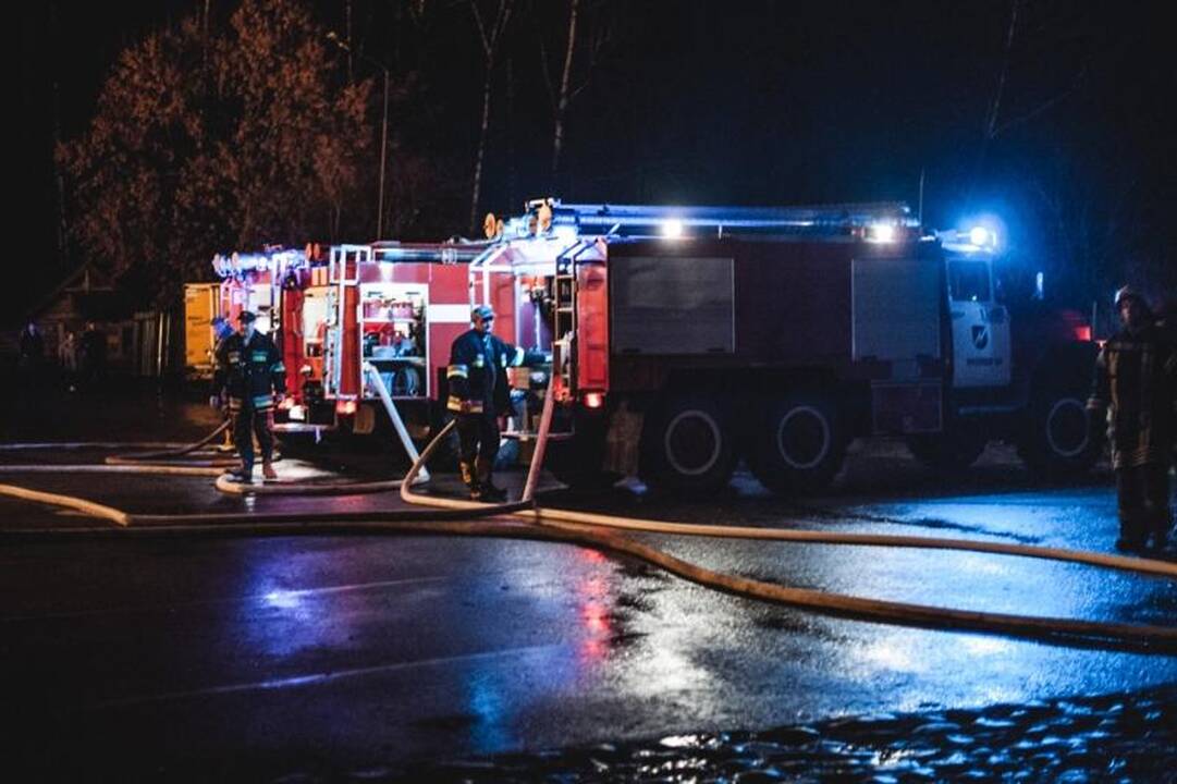 Ekspertai beveik neabejoja, kad restoranas „Bajorkiemis“ padegtas