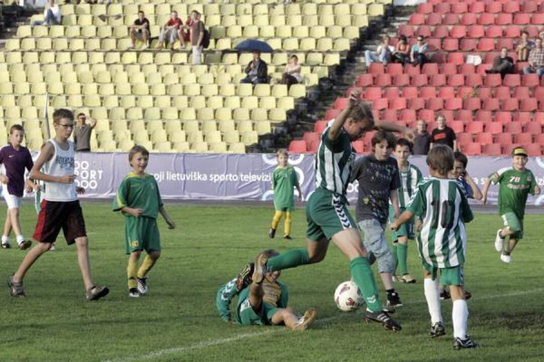 Žalgirio mūšį žalgiriečiai pažymėjo lygiosiomis su "Lechia"
