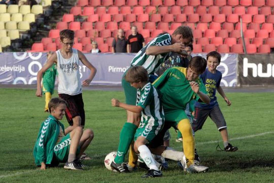 Žalgirio mūšį žalgiriečiai pažymėjo lygiosiomis su "Lechia"