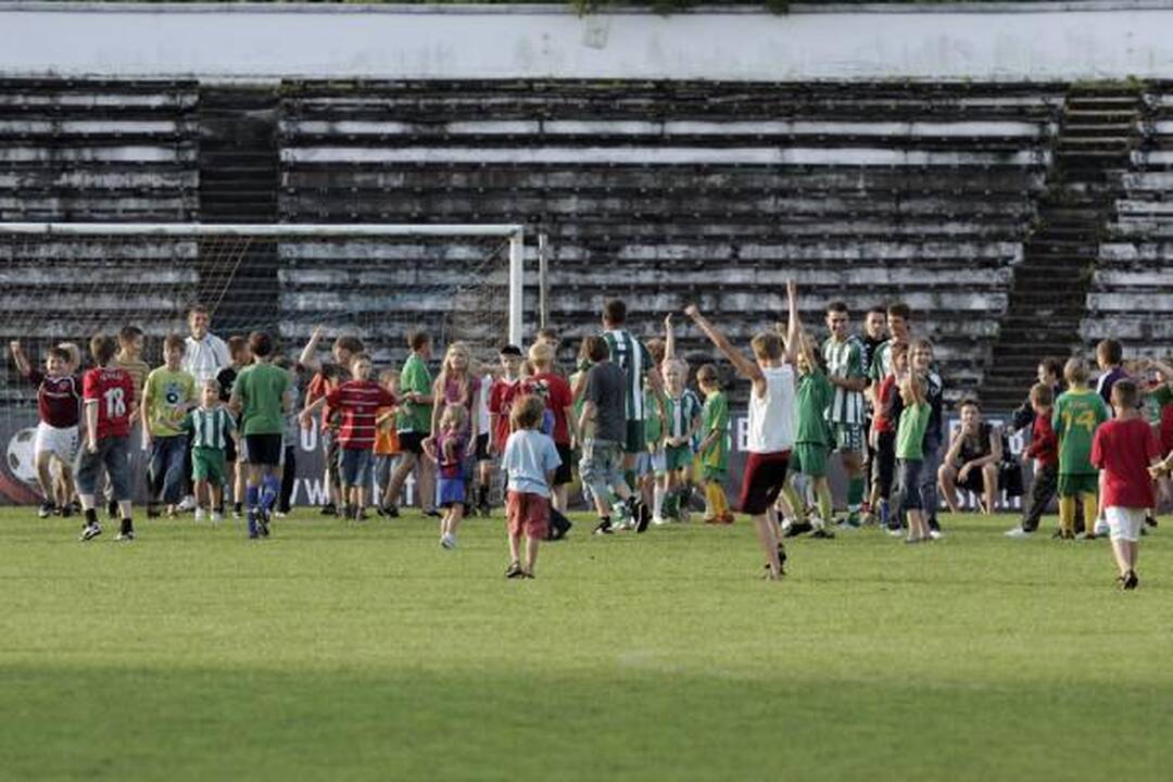 Žalgirio mūšį žalgiriečiai pažymėjo lygiosiomis su "Lechia"
