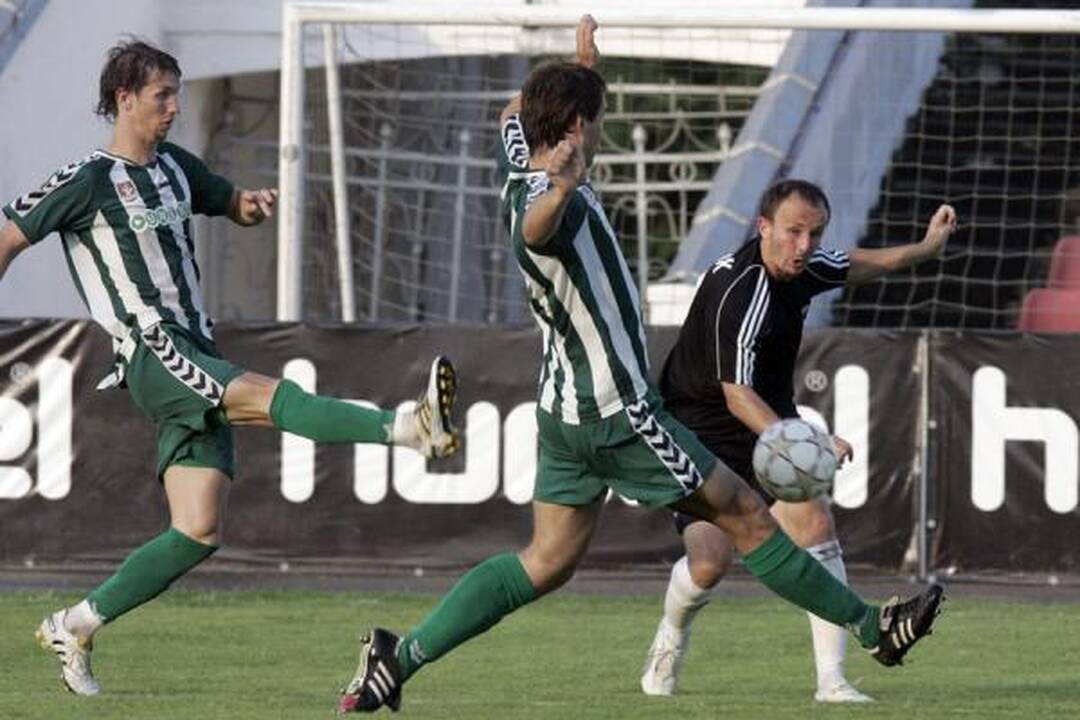 Žalgirio mūšį žalgiriečiai pažymėjo lygiosiomis su "Lechia"