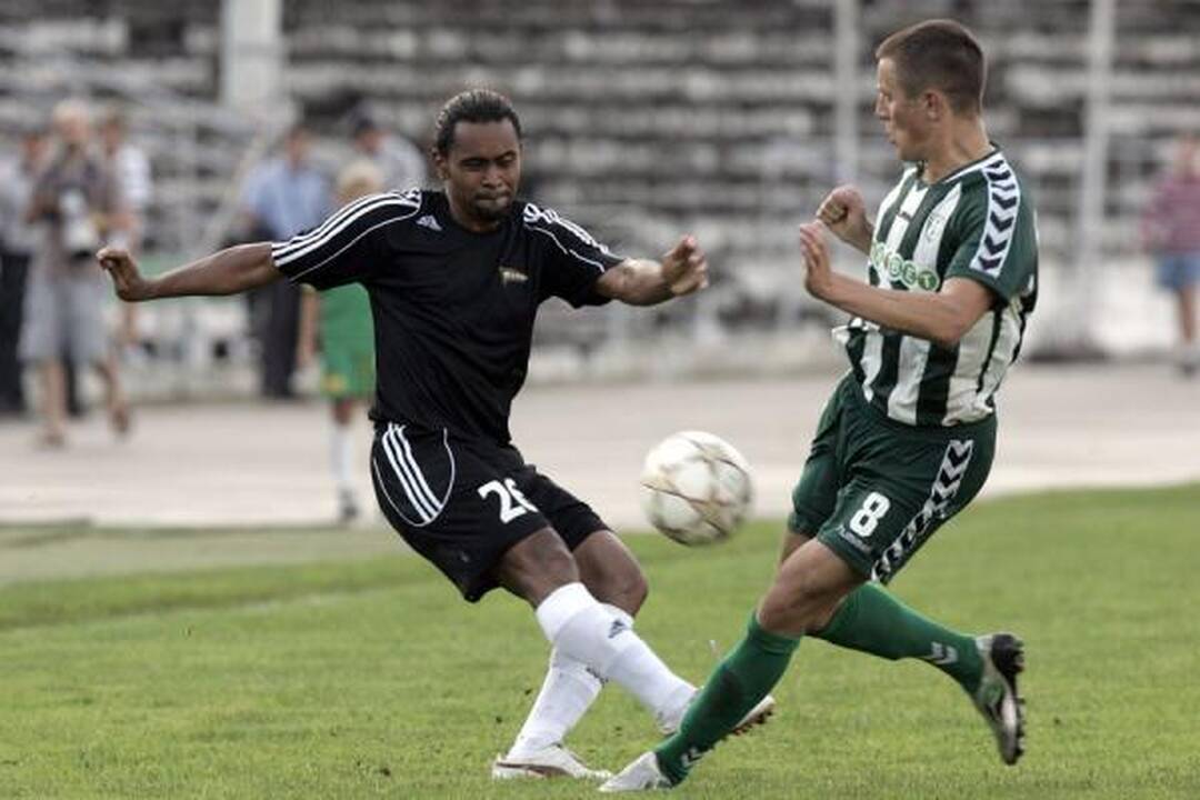 Žalgirio mūšį žalgiriečiai pažymėjo lygiosiomis su "Lechia"