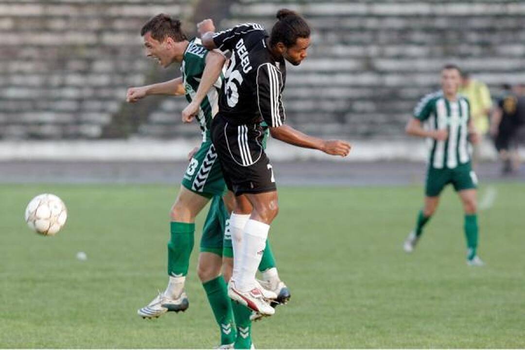Žalgirio mūšį žalgiriečiai pažymėjo lygiosiomis su "Lechia"