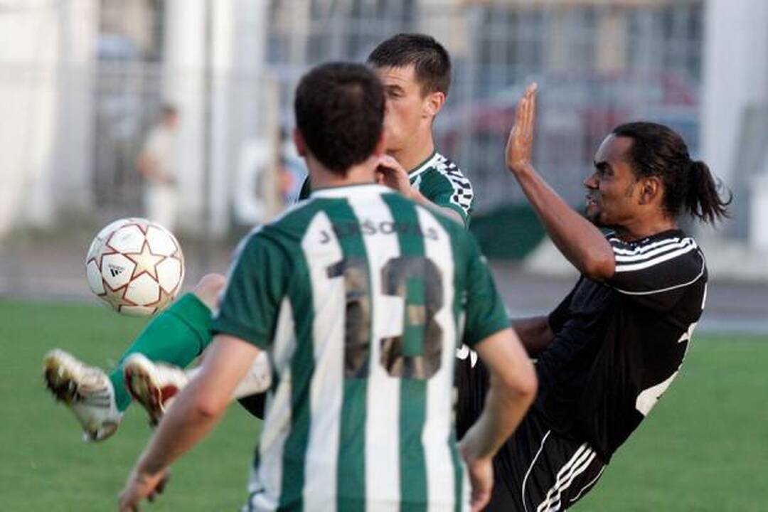 Žalgirio mūšį žalgiriečiai pažymėjo lygiosiomis su "Lechia"