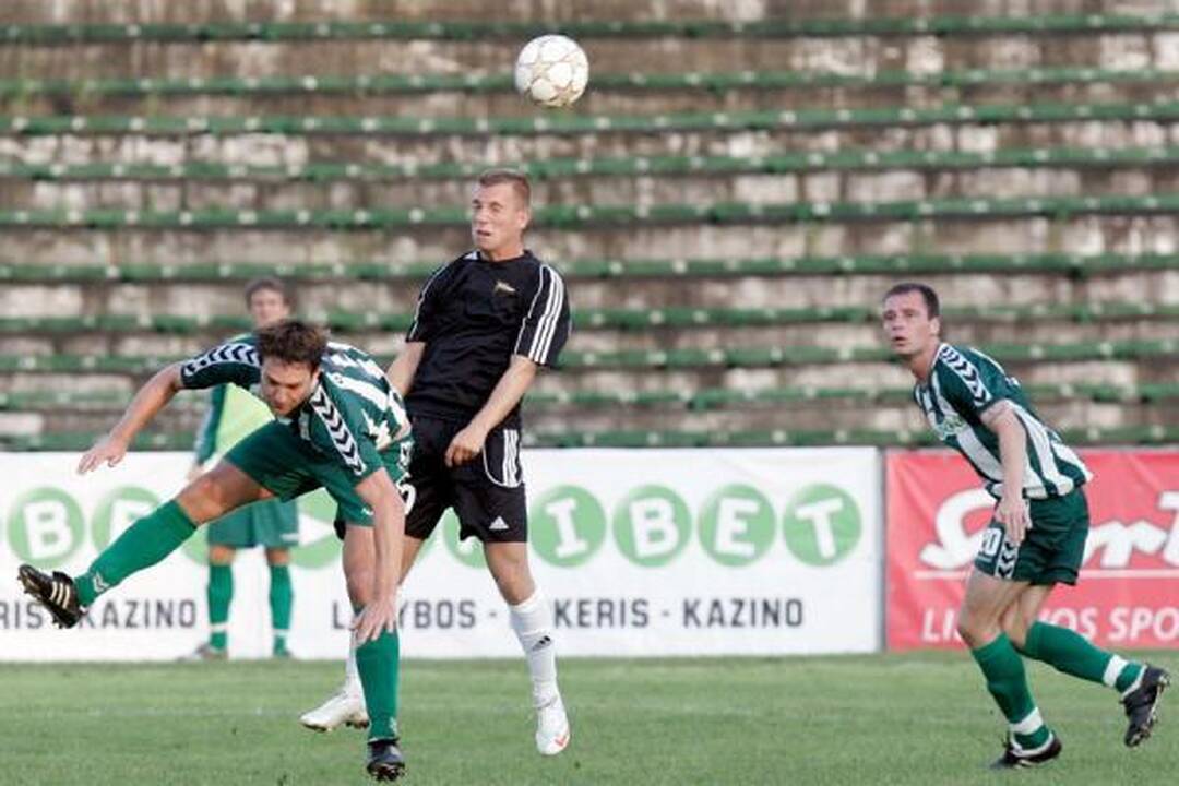 Žalgirio mūšį žalgiriečiai pažymėjo lygiosiomis su "Lechia"