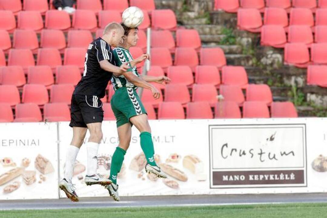 Žalgirio mūšį žalgiriečiai pažymėjo lygiosiomis su "Lechia"