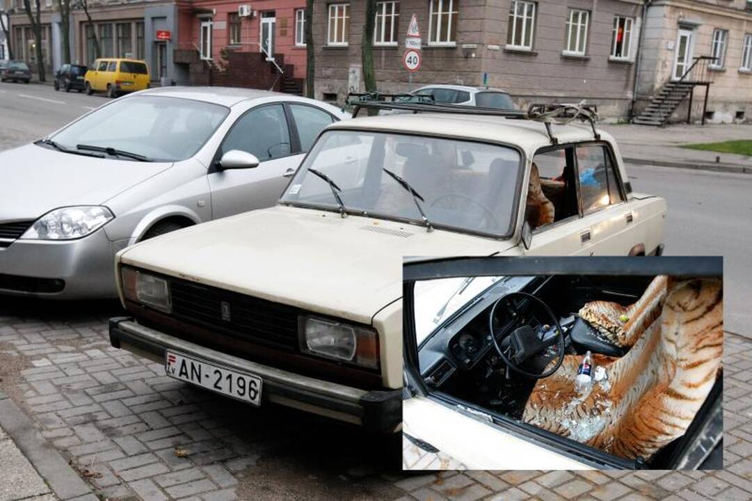 „Nissan“ vairuotojas Vilniuje sumaitojo senus „Žigulius"