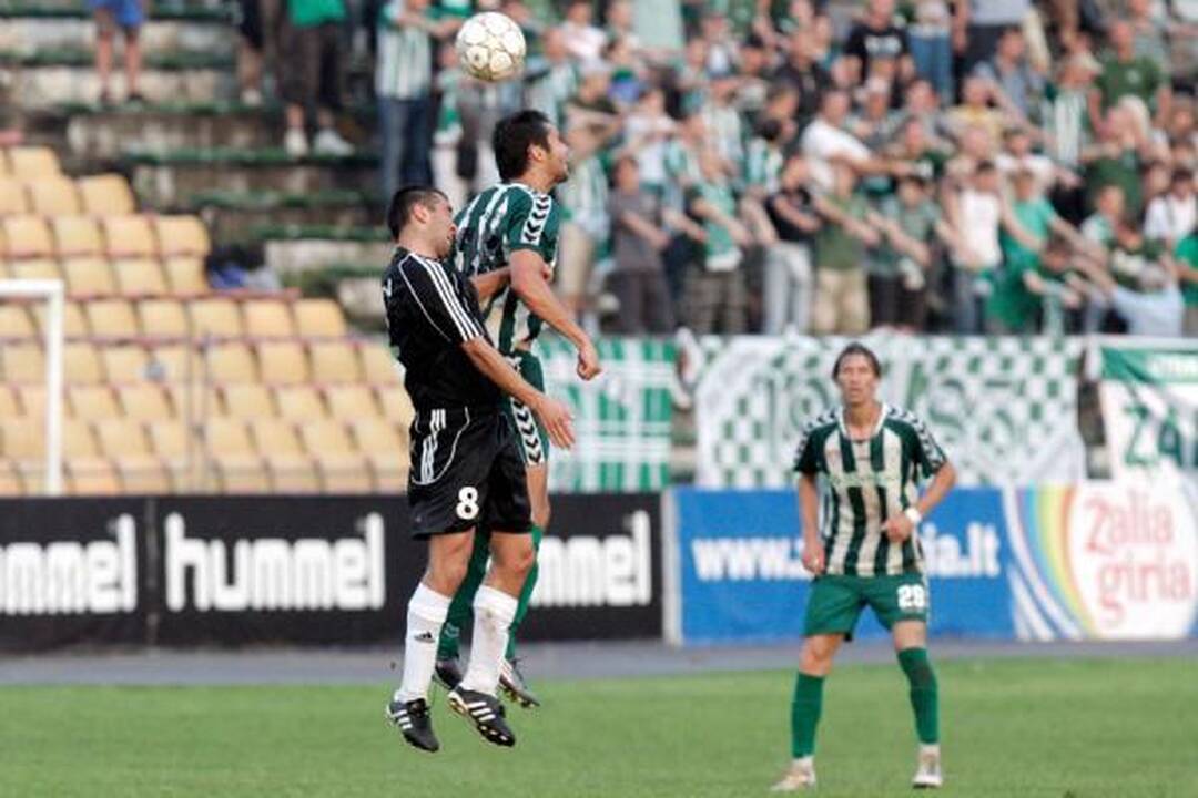 Žalgirio mūšį žalgiriečiai pažymėjo lygiosiomis su "Lechia"