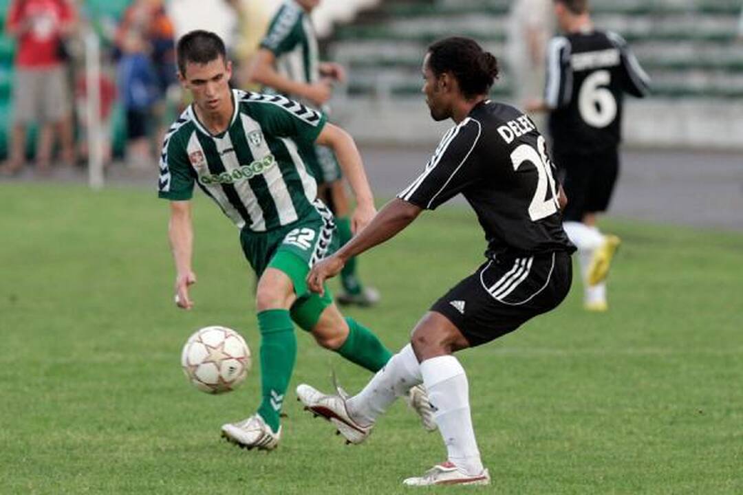 Žalgirio mūšį žalgiriečiai pažymėjo lygiosiomis su "Lechia"