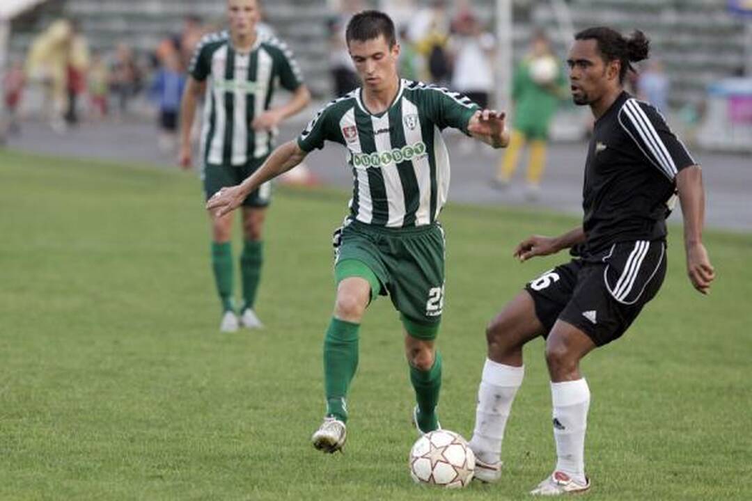 Žalgirio mūšį žalgiriečiai pažymėjo lygiosiomis su "Lechia"
