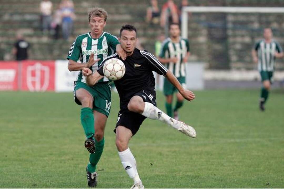 Žalgirio mūšį žalgiriečiai pažymėjo lygiosiomis su "Lechia"