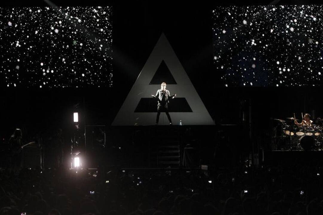 „30 Seconds to Mars“ gerbėjams padovanojo įspūdingą šou sostinėje