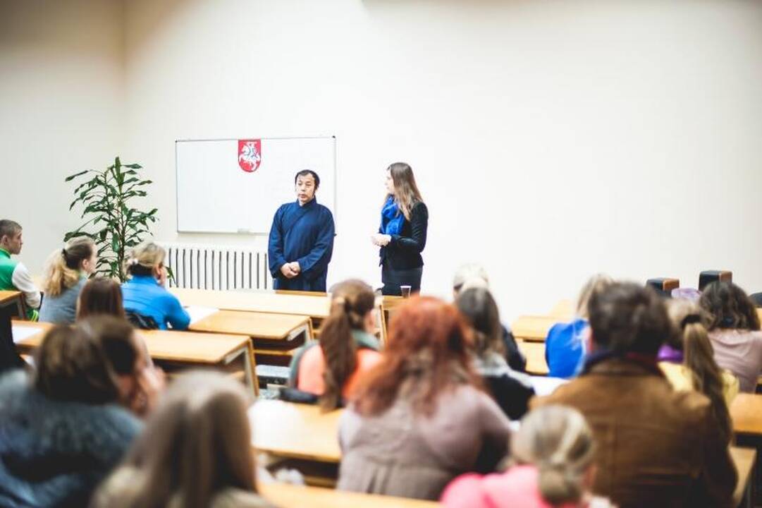 Studentai bandė įminti kinų kovos menų paslaptis
