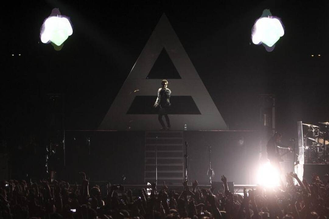 „30 Seconds to Mars“ gerbėjams padovanojo įspūdingą šou sostinėje