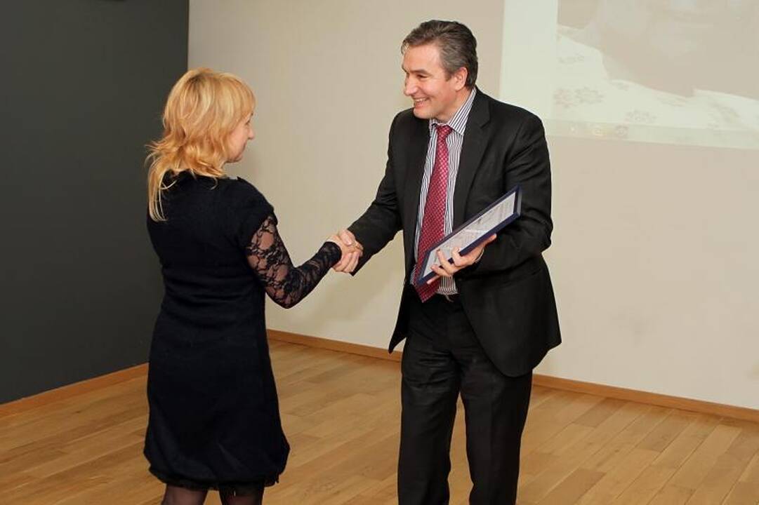 Palangiškei įteikta literatūrinė I.Simonaitytės premija 