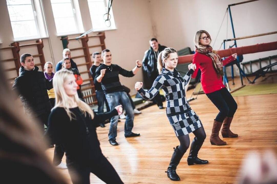 Studentai bandė įminti kinų kovos menų paslaptis