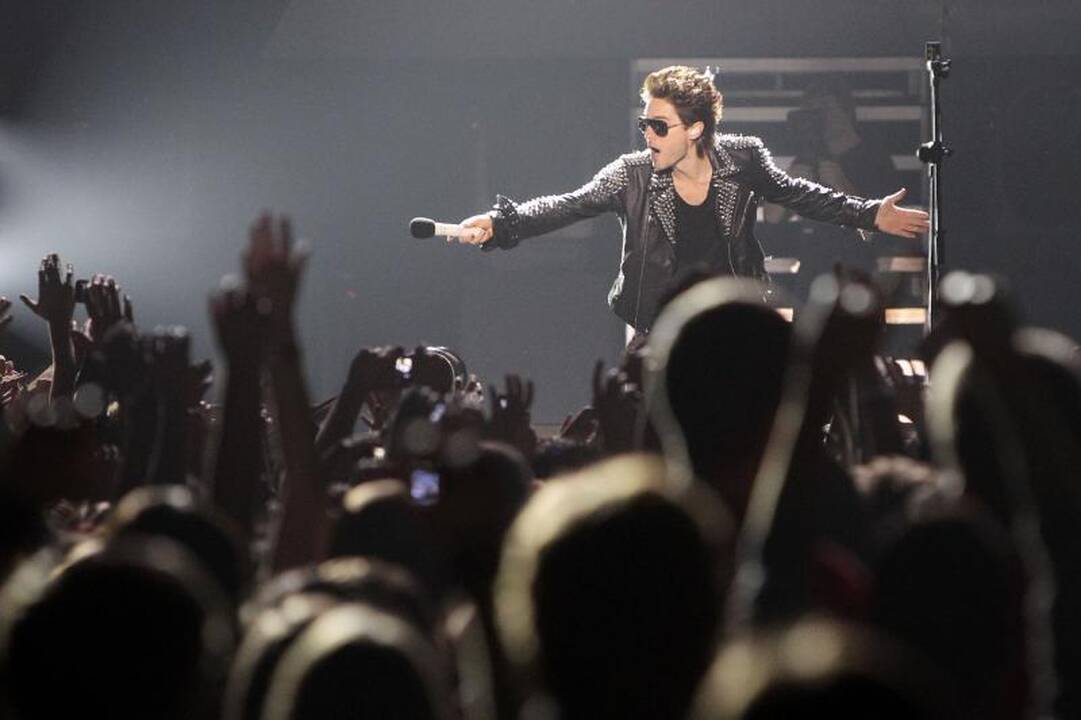 „30 Seconds to Mars“ gerbėjams padovanojo įspūdingą šou sostinėje