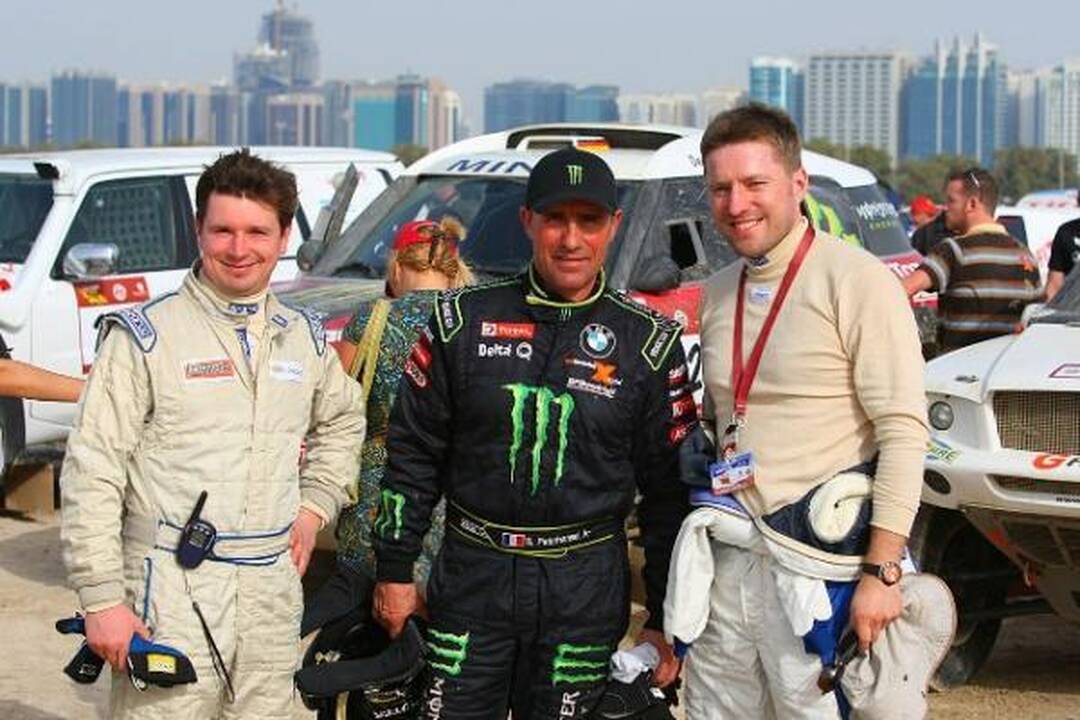 „Abu Dhabi desert challenge“: lietuviai aplenkė daugiau nei pusę varžovų 
