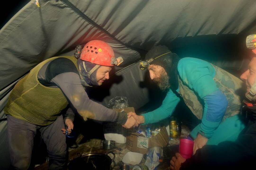 Speleologų ekspedicijos rezultatai ir džiugina, ir liūdina