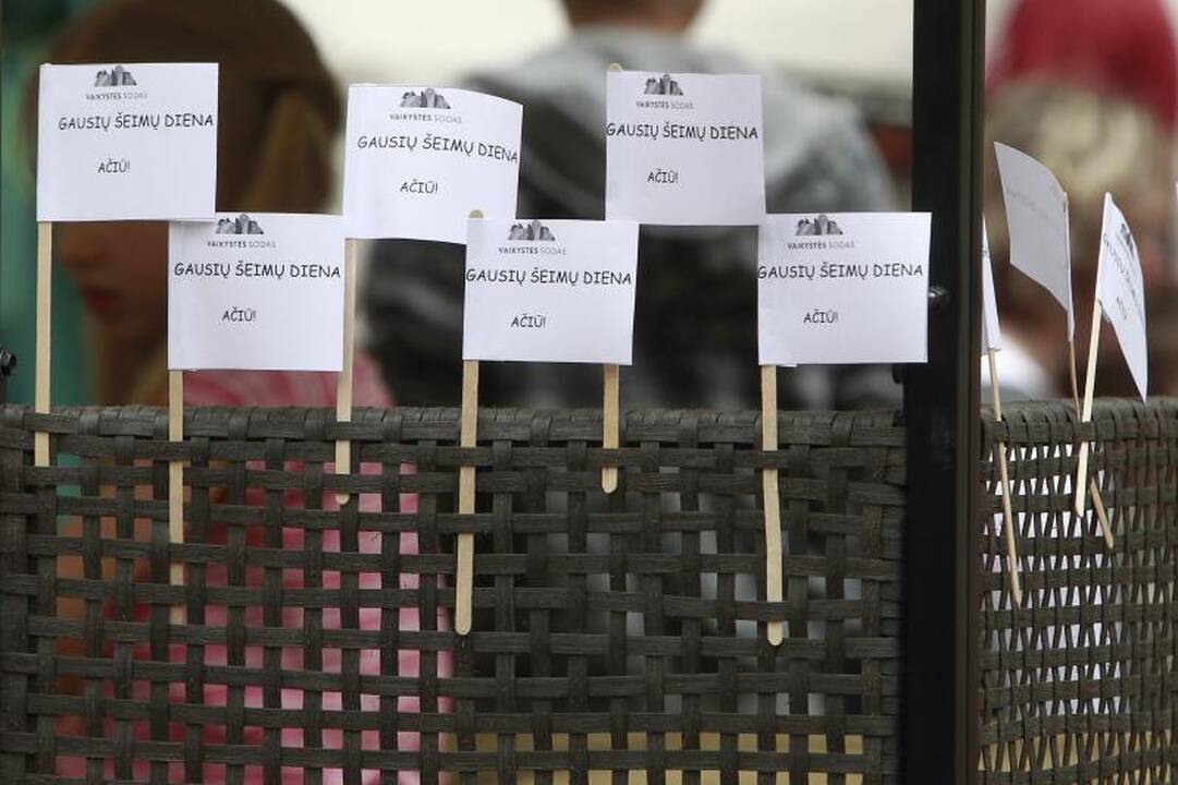 Įvyko tradiciniai „Metų gausios šeimos“ apdovanojimai