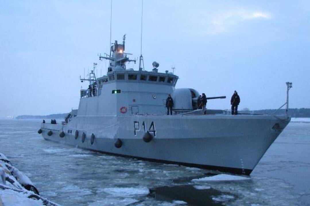 Naujas Karinių jūrų pajėgų laivas jau Klaipėdoje