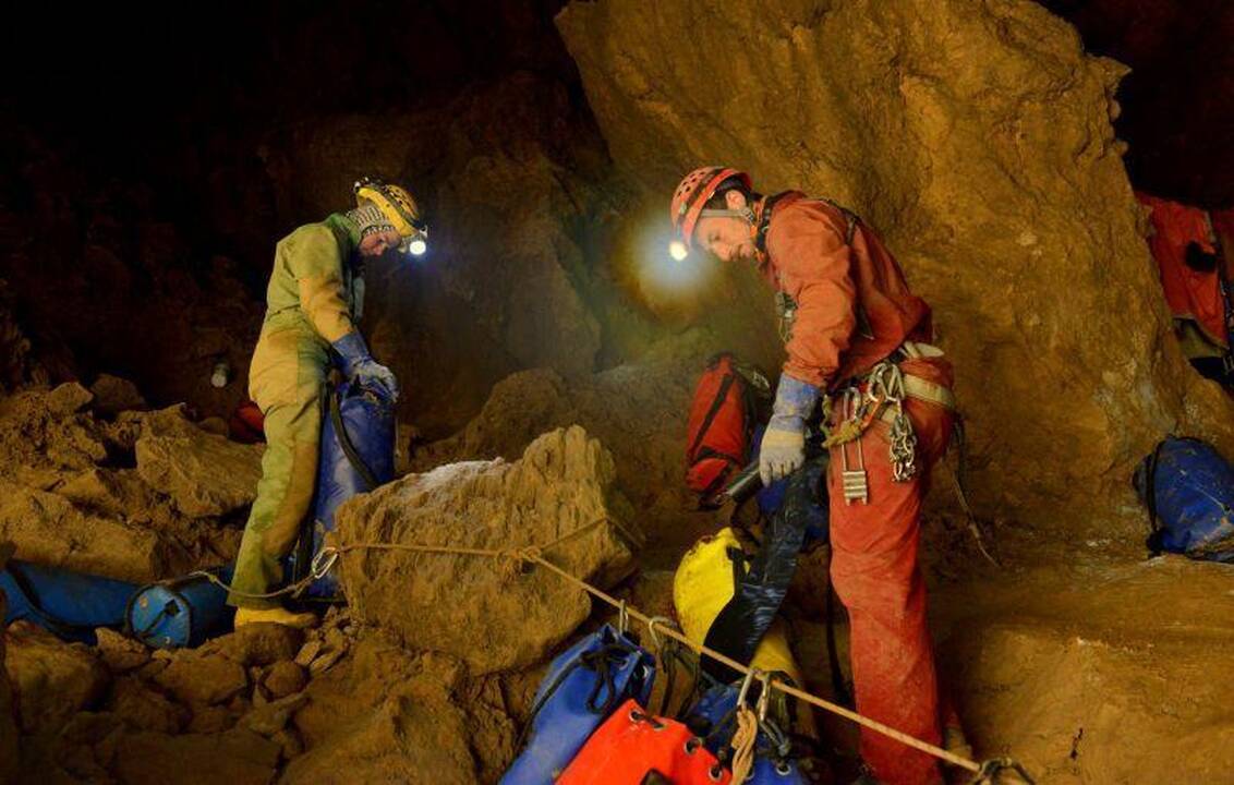 Speleologų ekspedicijos rezultatai ir džiugina, ir liūdina