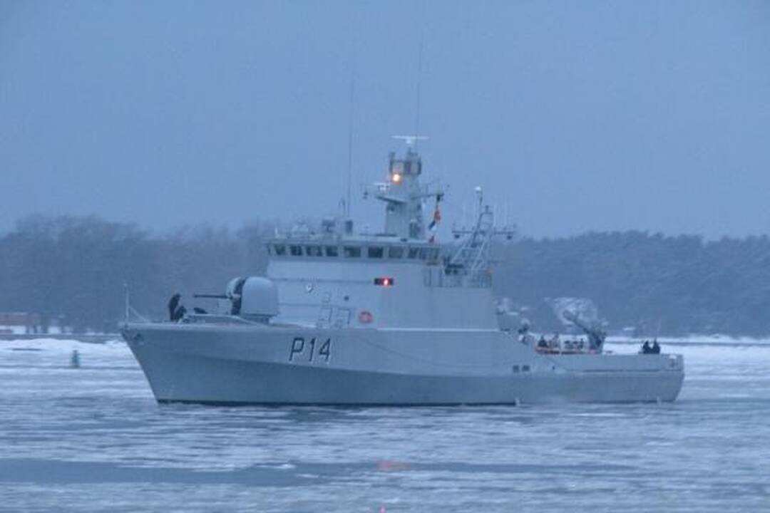 Naujas Karinių jūrų pajėgų laivas jau Klaipėdoje