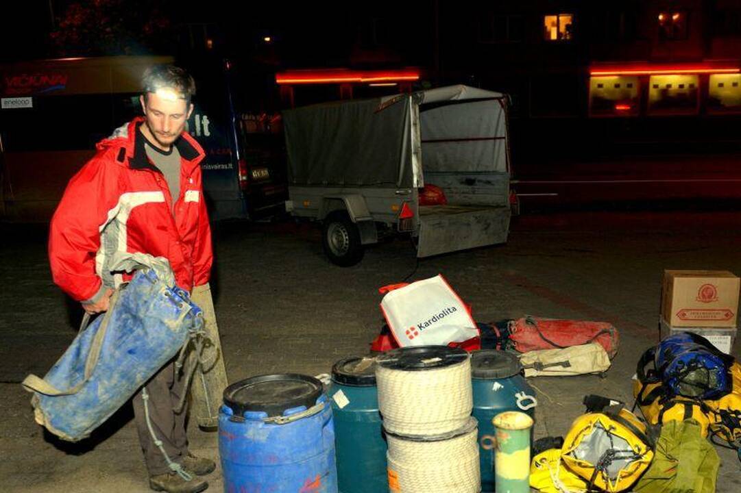 Speleologų ekspedicijos rezultatai ir džiugina, ir liūdina