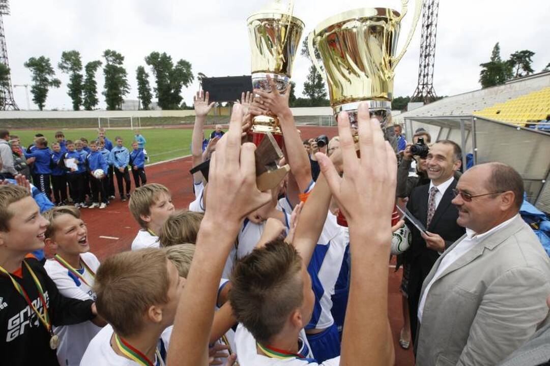 Klaipėdos mero taurę laimėjo „FM-Baltų“ jaunučiai