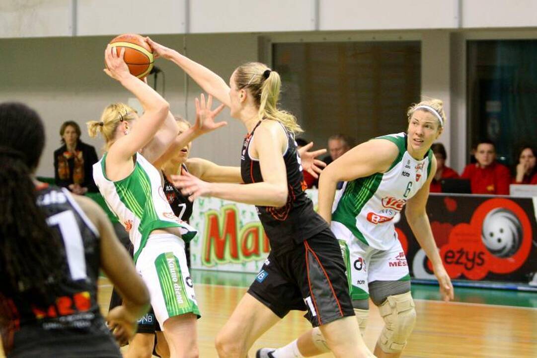 „Kibirkštis-Tichė-IKI“ laimėjo rungtynes