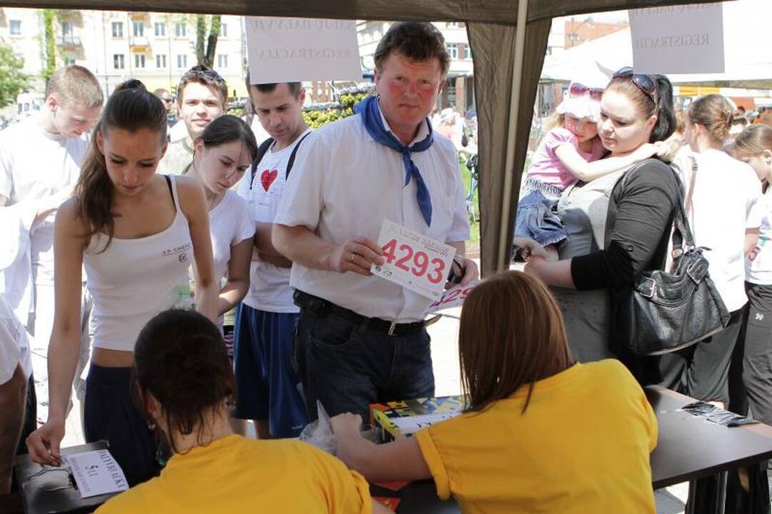 Klaipėdoje startavo jubiliejinis ''Vilties bėgimas"  