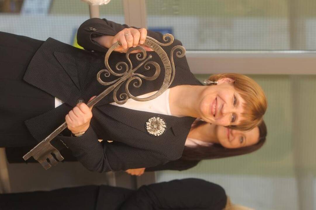 Baikerių sezono atidarymo žvaigždė - Vilniaus meras V.Navickas