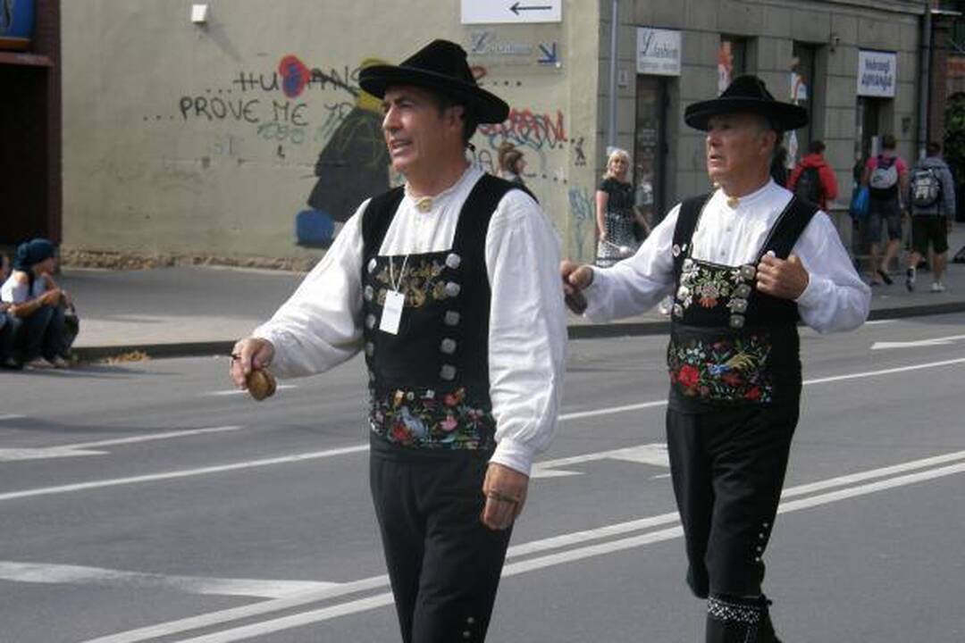 Per Klaipėdą žygiavo „Europiados“ paradas