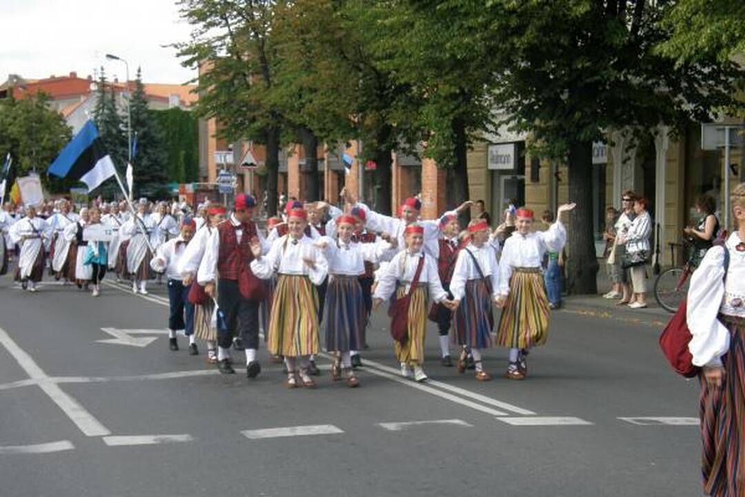 Per Klaipėdą žygiavo „Europiados“ paradas