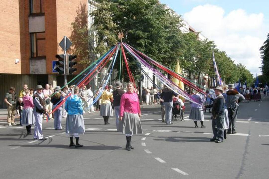 Per Klaipėdą žygiavo „Europiados“ paradas