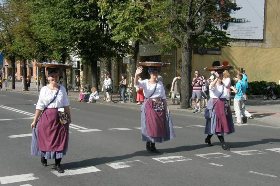 Per Klaipėdą žygiavo „Europiados“ paradas