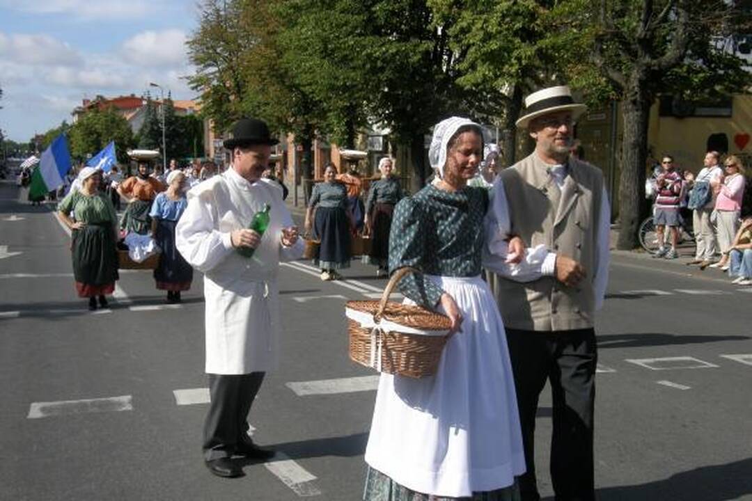 Per Klaipėdą žygiavo „Europiados“ paradas