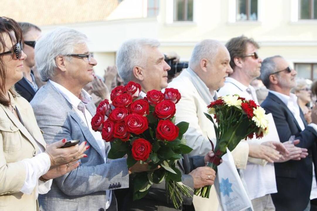 Valstybės dienos išvakarėse Klaipėdoje pagerbtas Vytautas Paukštė