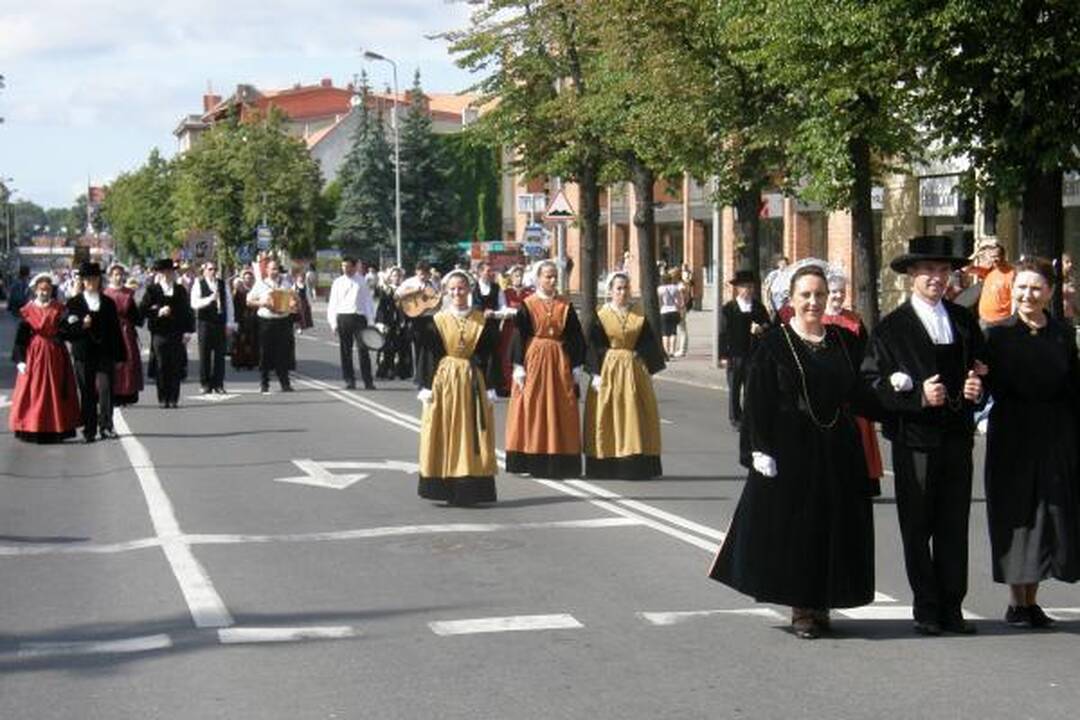 Per Klaipėdą žygiavo „Europiados“ paradas