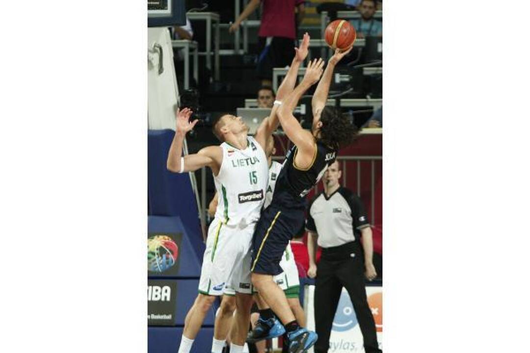 L.Kleiza: mes esame komanda