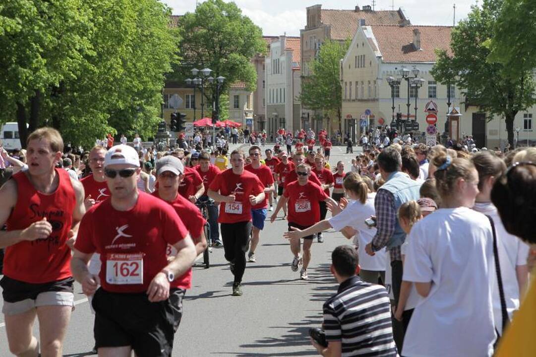 Klaipėdoje startavo jubiliejinis ''Vilties bėgimas"  