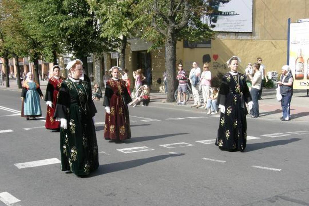 Per Klaipėdą žygiavo „Europiados“ paradas
